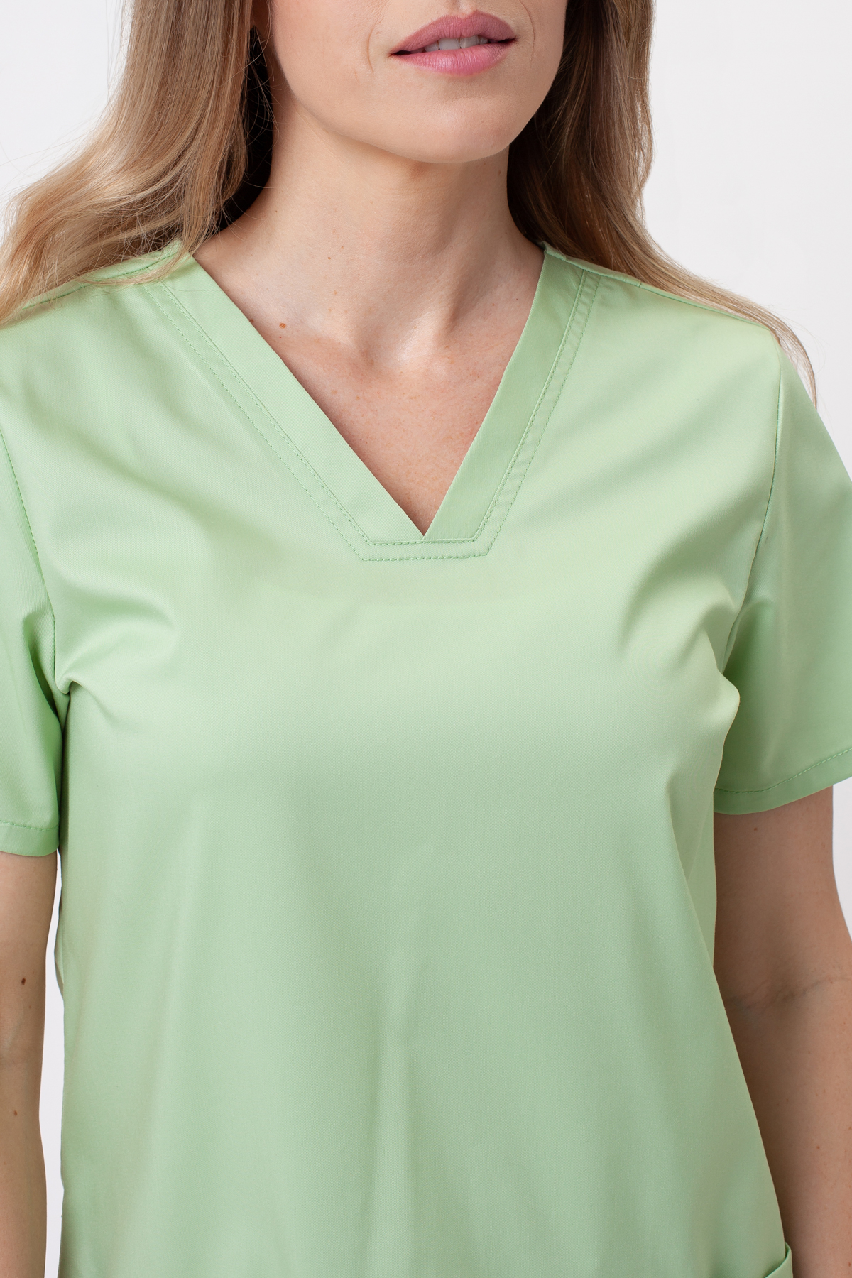 Bluza medyczna damska Cherokee Revolution Soft pistacjowa-4