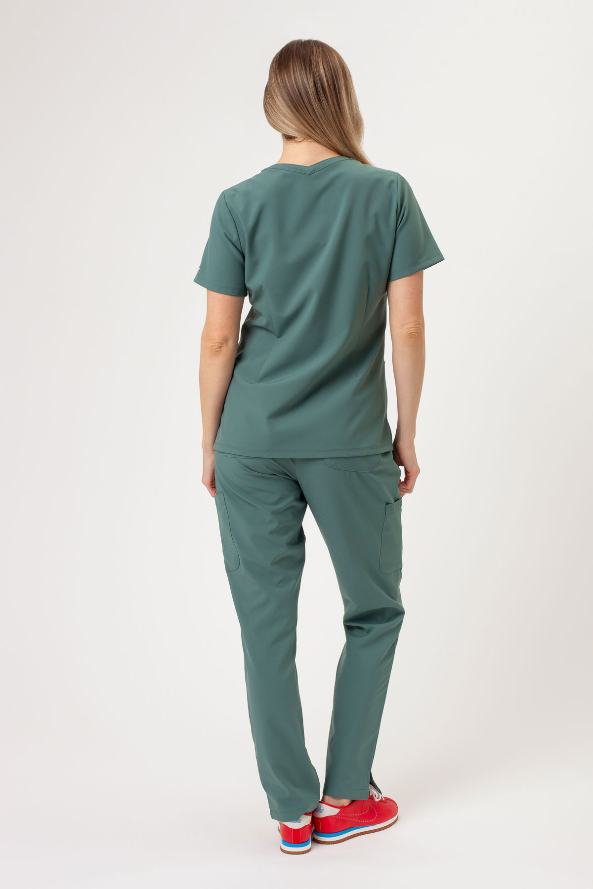 Spodnie medyczne damskie Maevn Momentum 6-pocket pastelowa zieleń-6