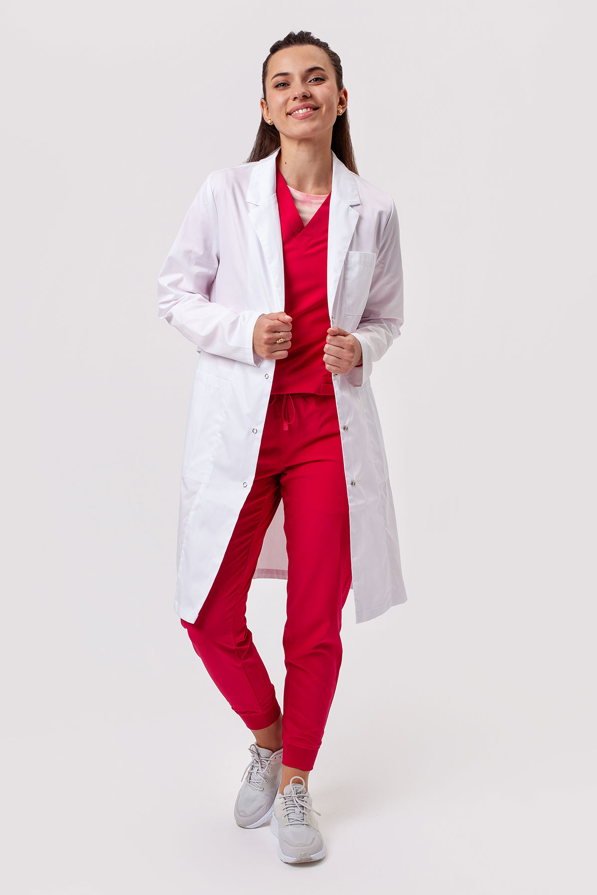 Fartuch laboratoryjny damski Sunrise Uniforms Basic Lab-2