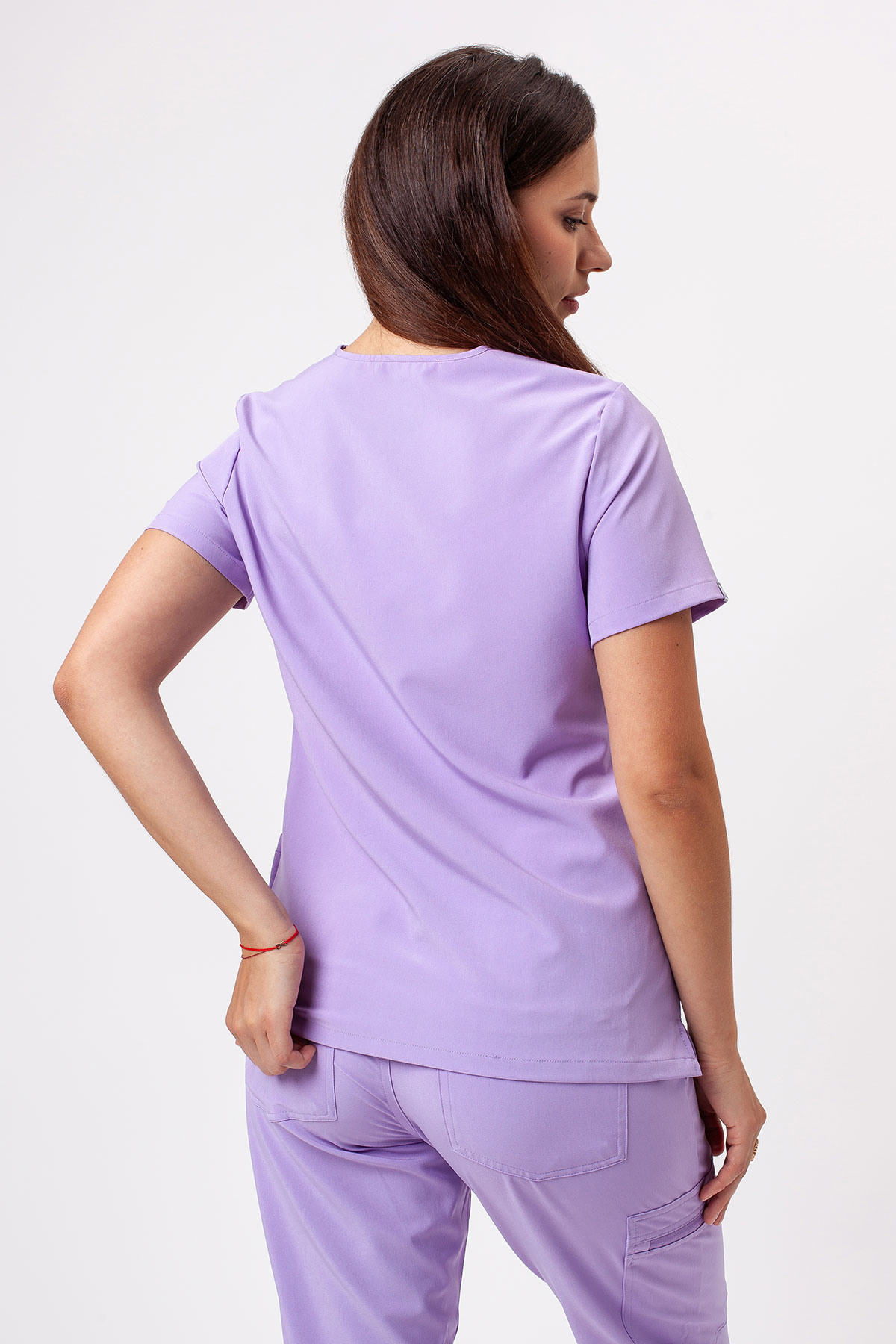 Bluza medyczna damska Sunrise Move Pulse lawendowa-2
