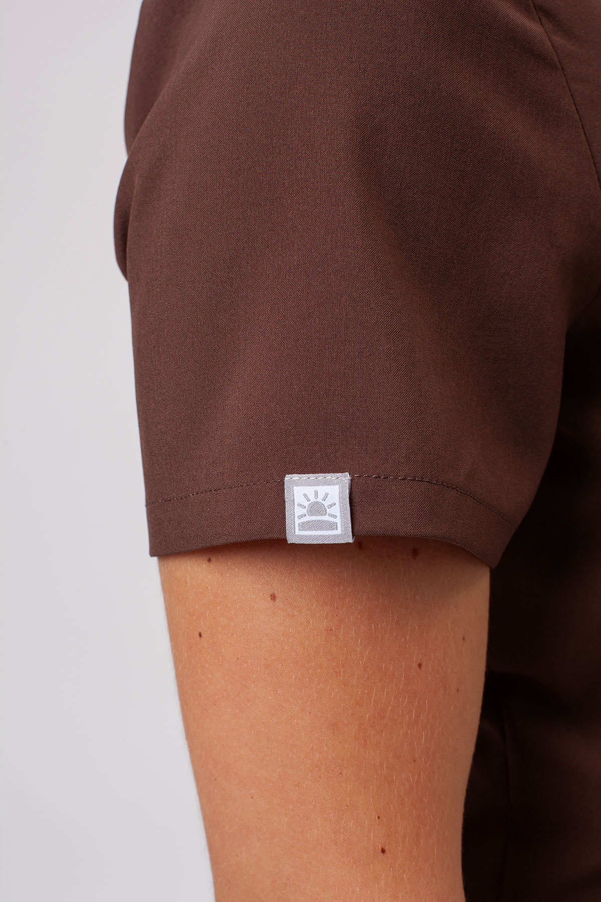 Bluza medyczna damska Sunrise Move Pulse kawowa-5