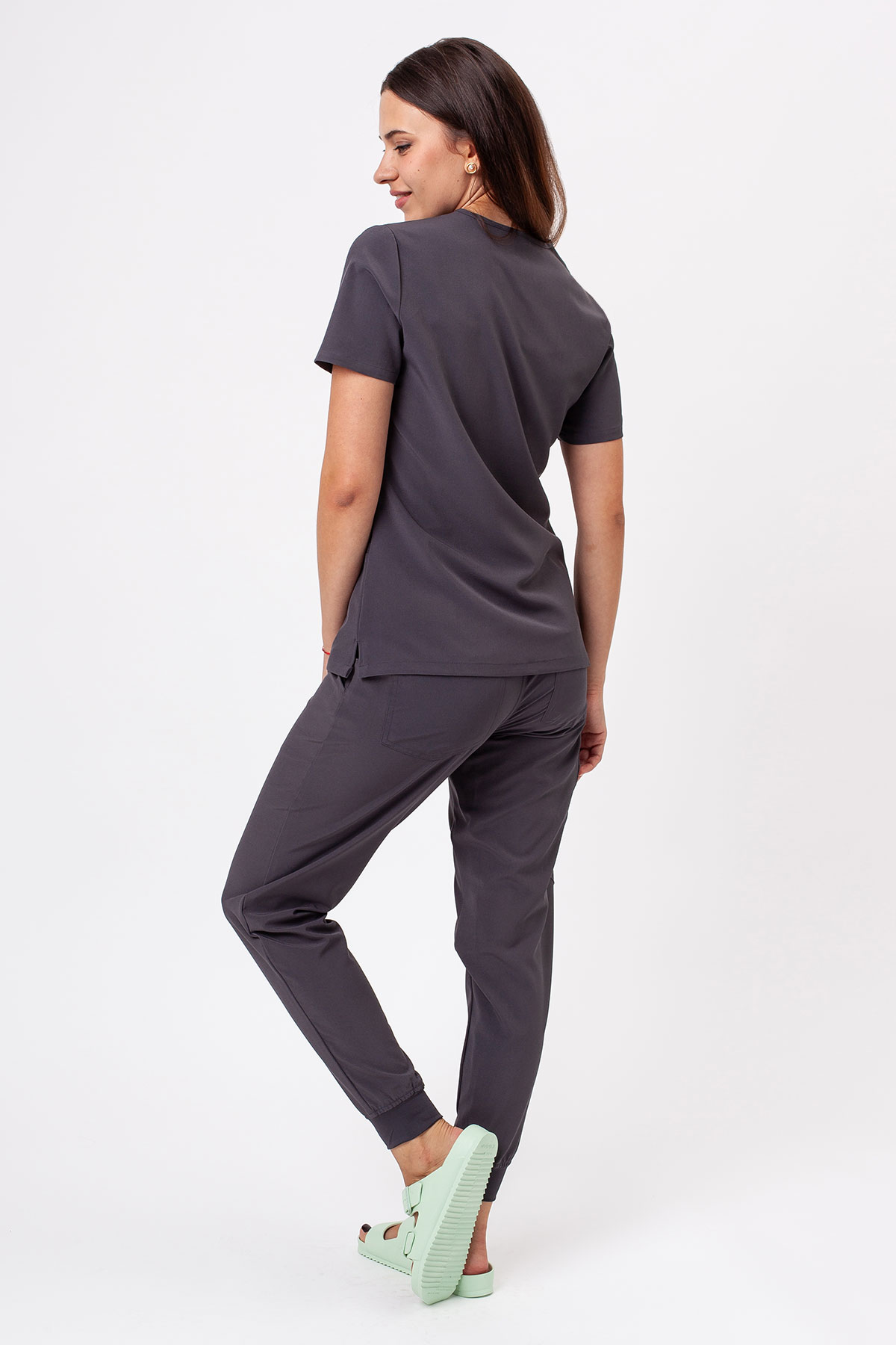 Bluza medyczna damska Sunrise Move Pulse szara-7