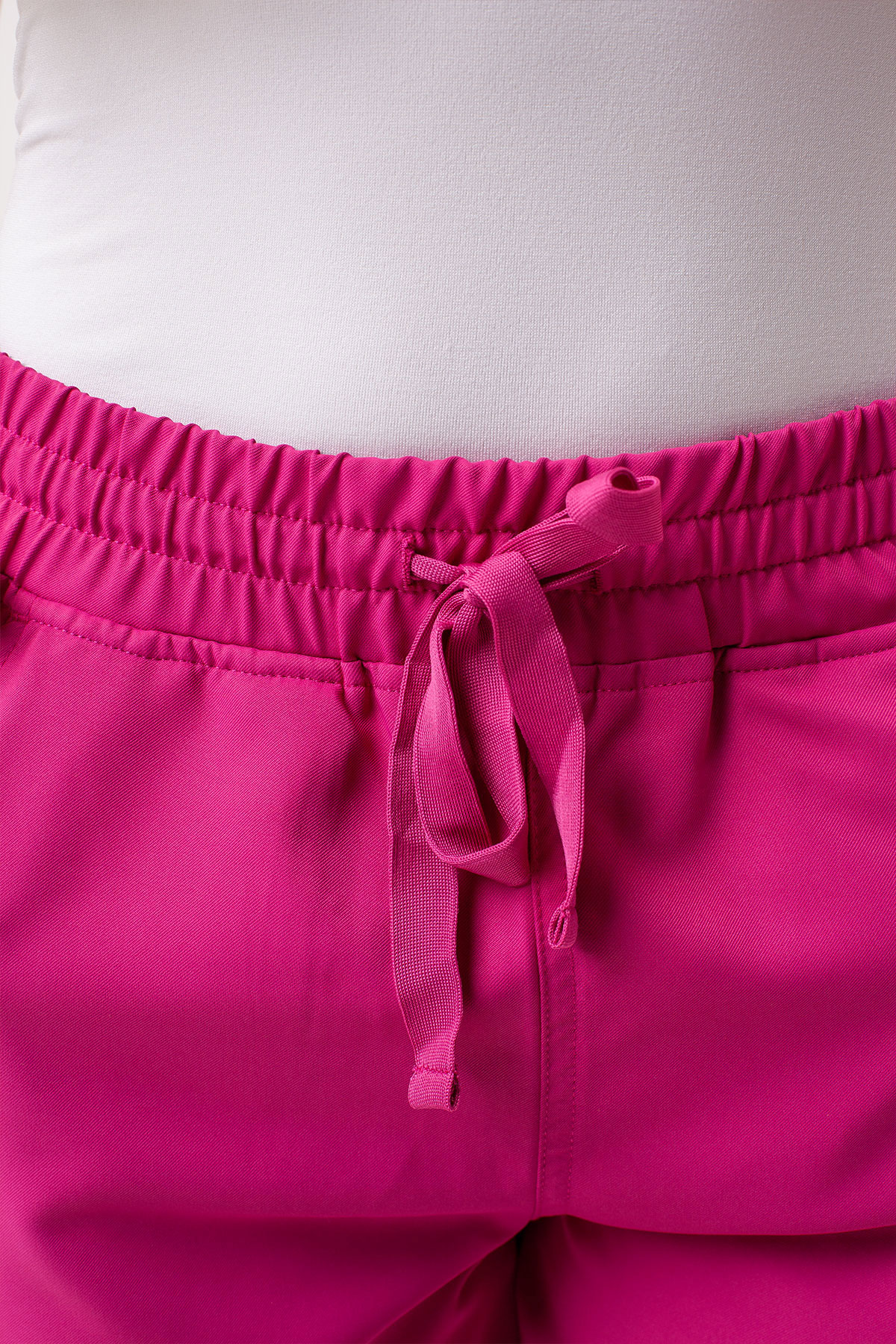 Komplet medyczny damski Sunrise Lite Fit jogger malinowy-11