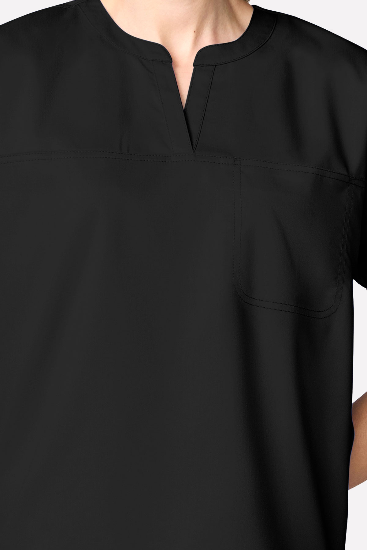 Bluza medyczna damska Cherokee Revolution Mandarin Collar czarna-2
