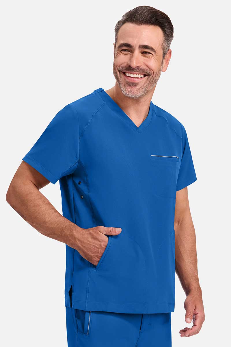 Bluza medyczna męska Healing Hands Steven królewski granat-2