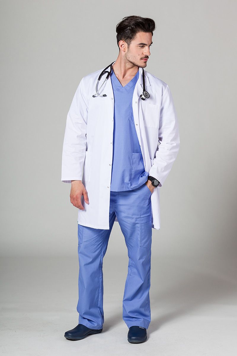 Fartuch medyczny męski klasyczny Sunrise Uniforms-6
