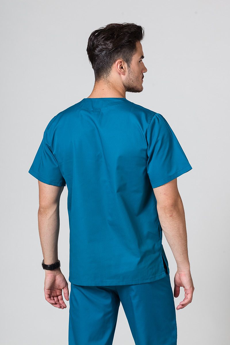 Bluza medyczna uniwersalna Sunrise Uniforms karaibski błękit-1