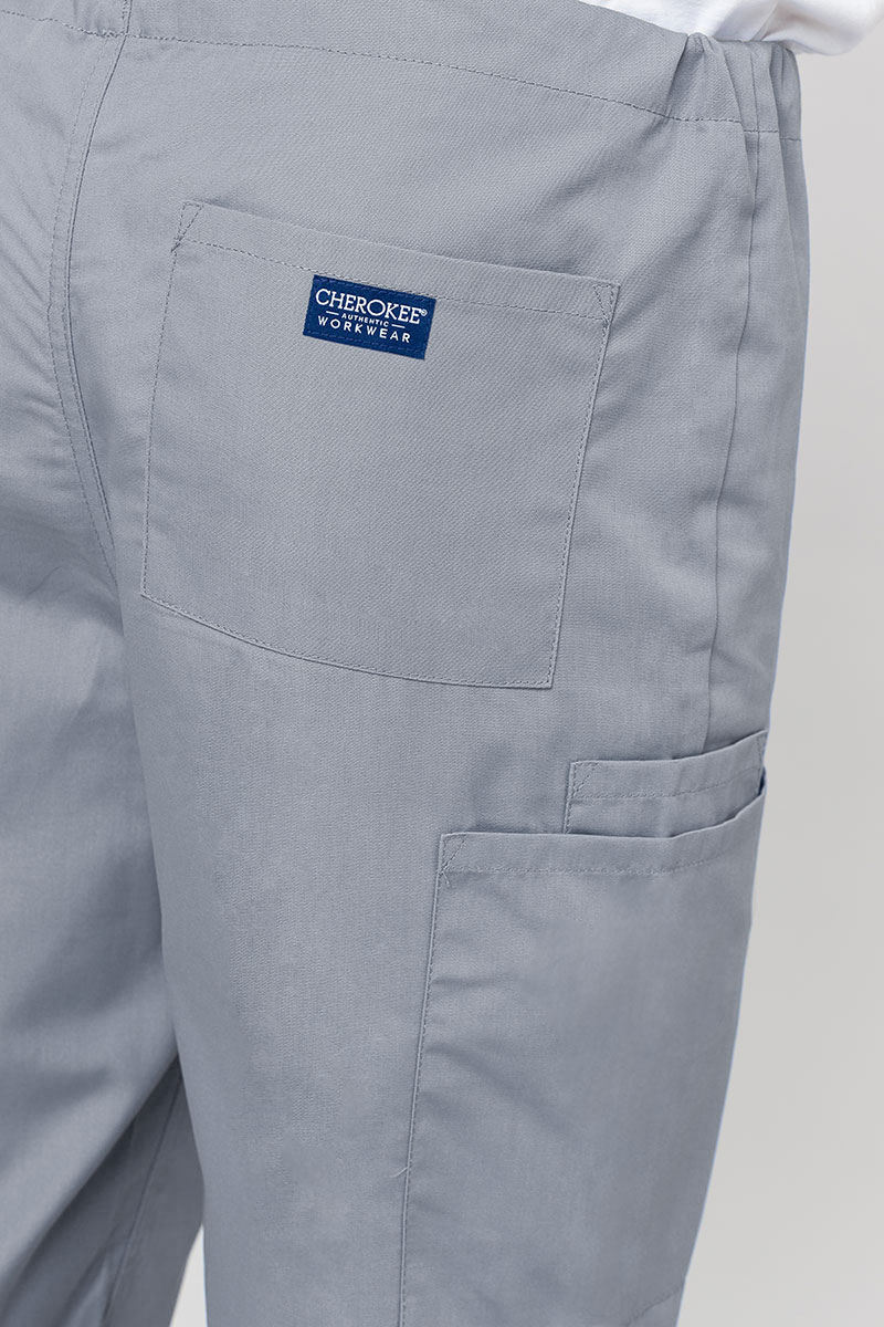 Spodnie medyczne męskie Cherokee Originals Cargo popielate-2