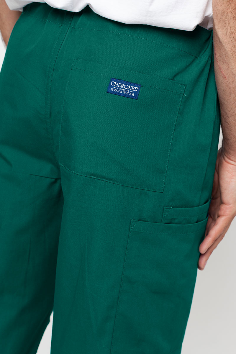 Spodnie medyczne męskie Cherokee Originals Cargo zielone-4