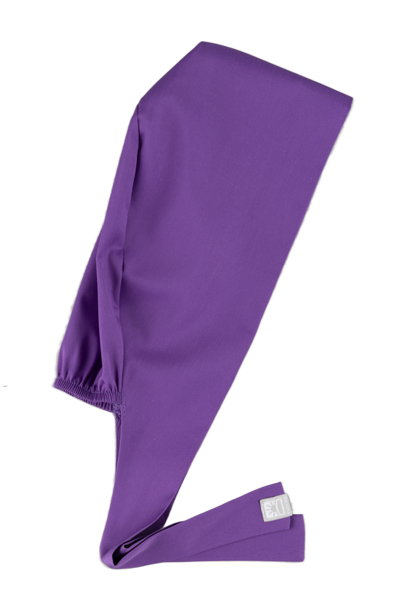 Czepek medyczny Sunrise Uniforms Fresh fioletowy (wywijany)-2