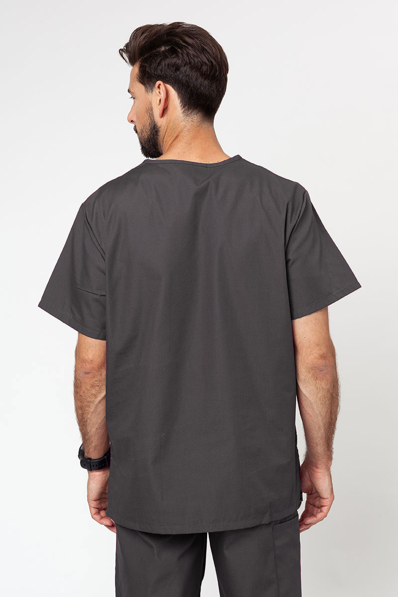 Bluza medyczna męska Cherokee Originals V-neck szara-1