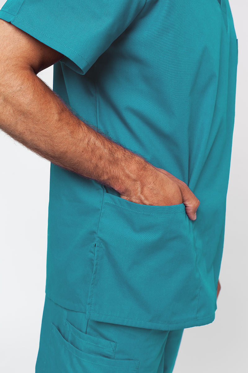 Bluza medyczna męska Cherokee Originals V-neck morski błękit-4