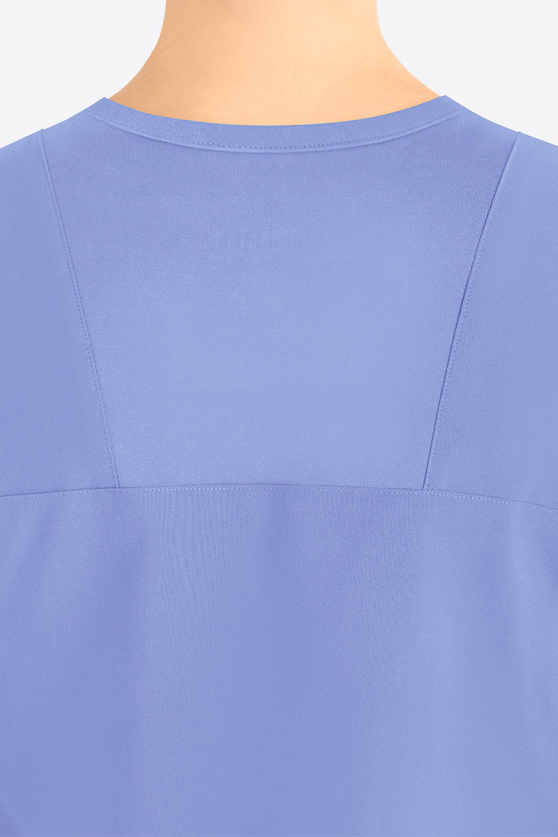 Bluza medyczna damska Maevn Momentum Round Neck klasyczny błękit-3