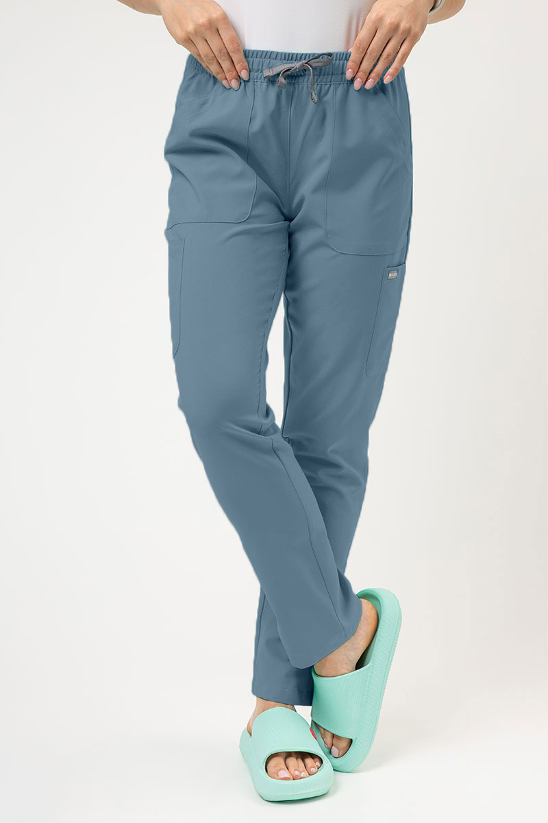 Komplet medyczny damski Maevn Momentum Double pastelowy błękit-6