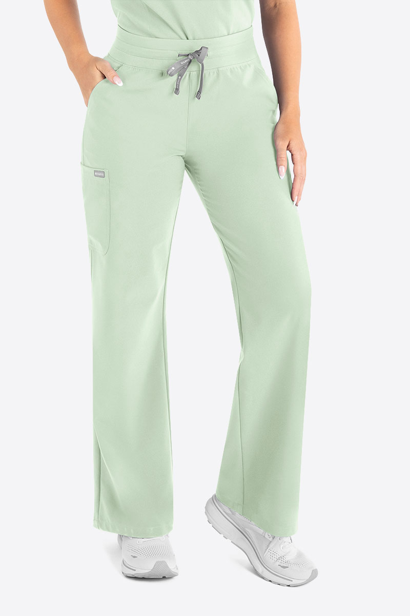 Komplet medyczny damski Maevn Momentum Round miętowy-6