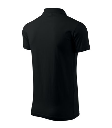 Koszulka męska Polo czarna-3