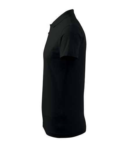 Koszulka męska Malfini Single Jersey polo czarna-4
