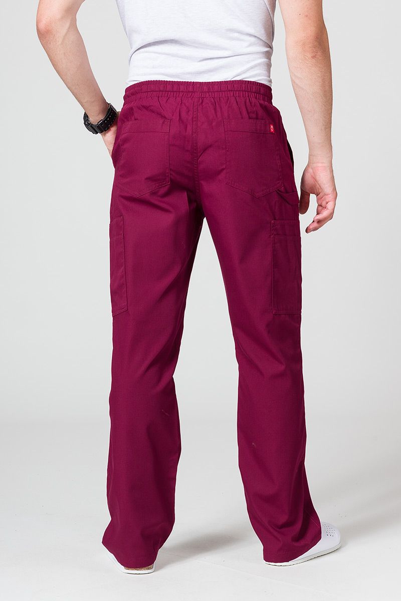 Spodnie męskie Maevn Red Panda Cargo (6 kieszeni) wiśniowe-1