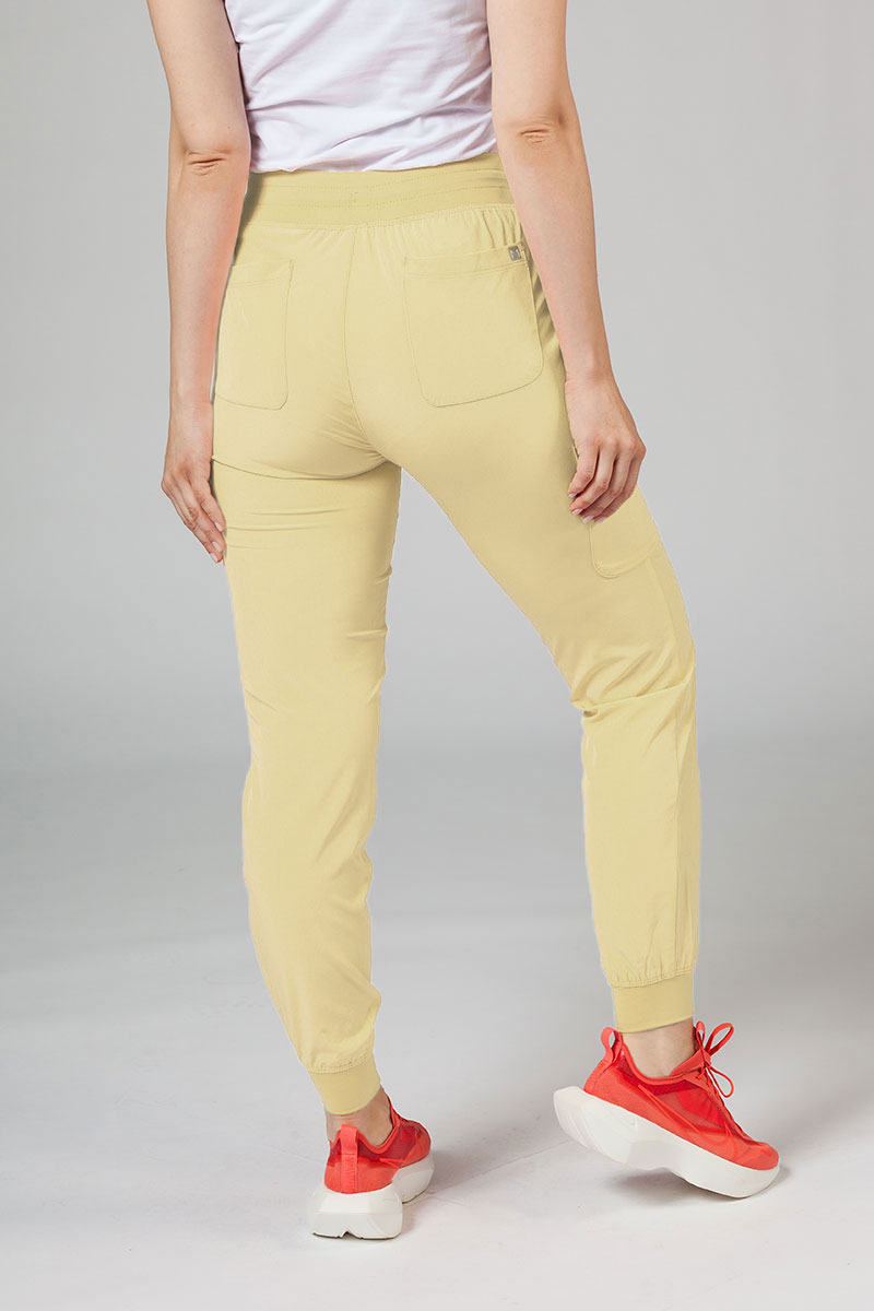 Spodnie damskie Maevn Matrix Impulse Jogger żółte-1