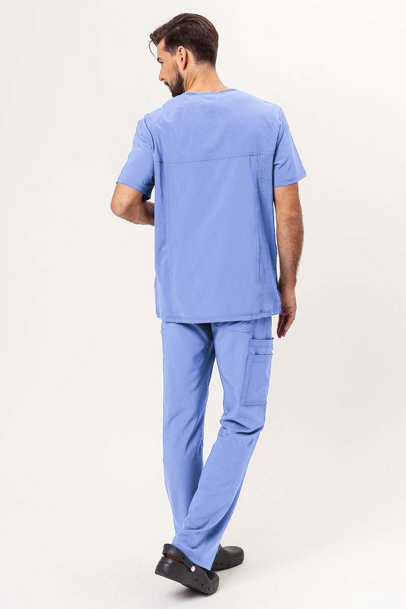 Bluza medyczna męska Cherokee Infinity V-neck Men klasyczny błękit-1