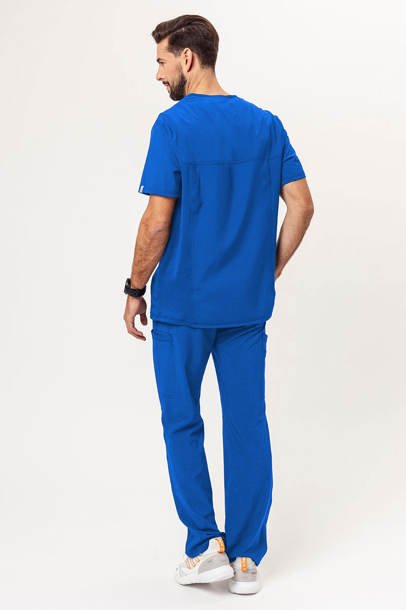 Bluza medyczna męska Cherokee Infinity V-neck Men królewski granat-7