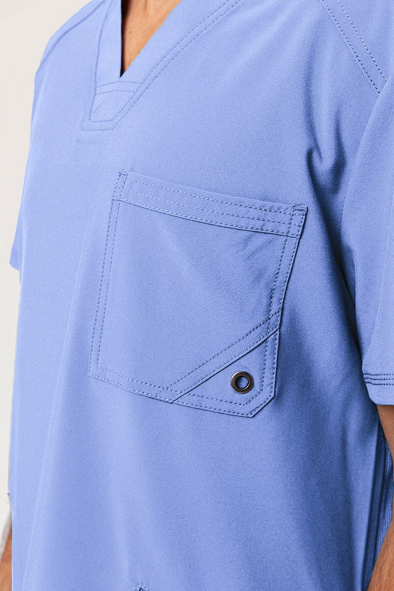 Bluza medyczna męska Cherokee Infinity V-neck Men klasyczny błękit-5