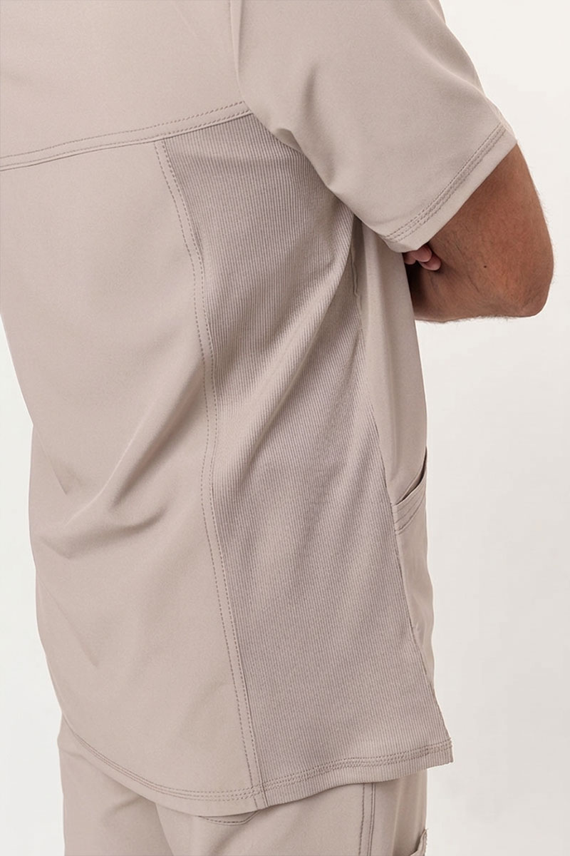 Bluza medyczna męska Cherokee Infinity V-neck Men beżowa-3