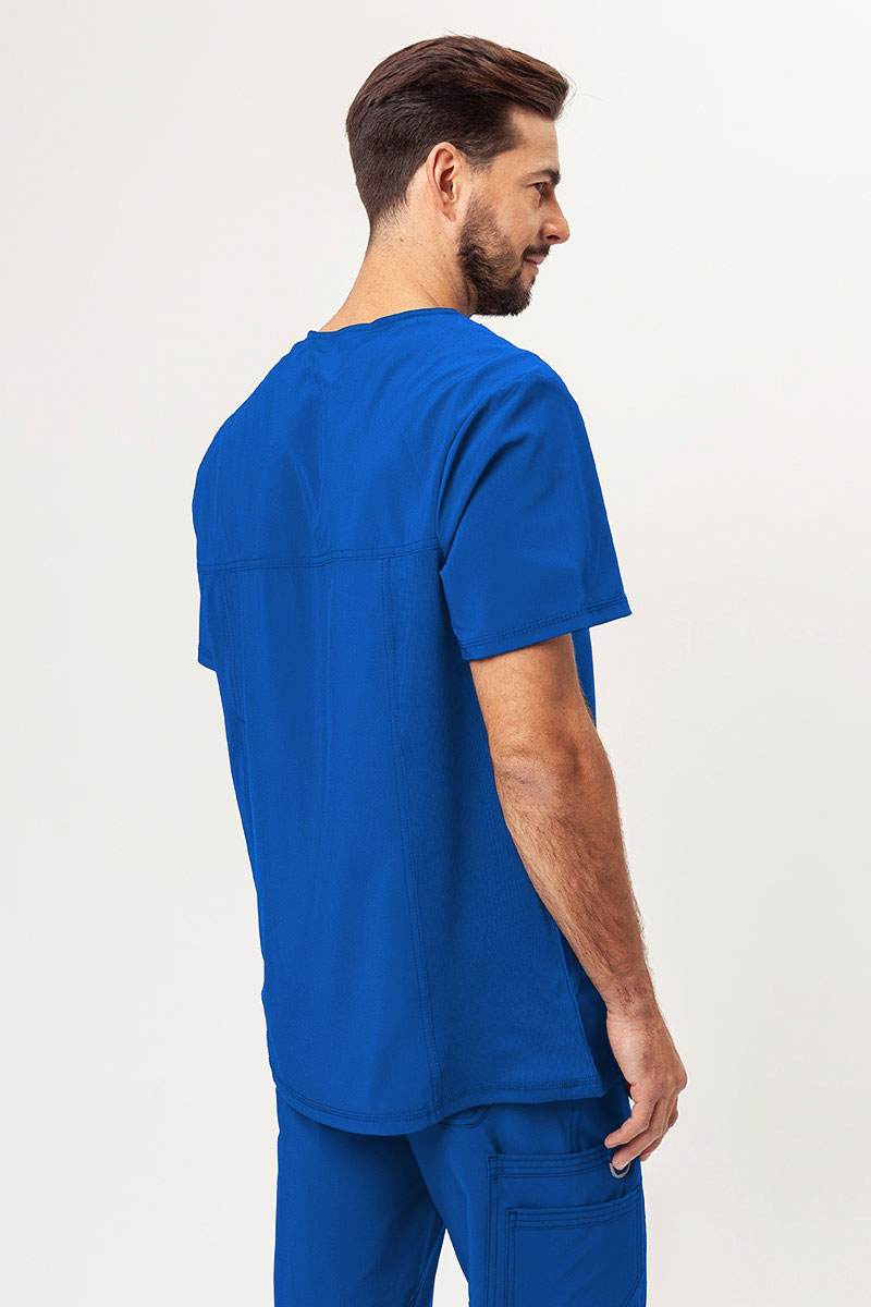 Bluza medyczna męska Cherokee Infinity V-neck Men królewski granat-1