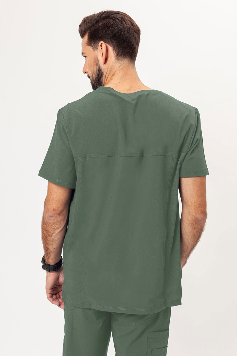 Bluza medyczna męska Cherokee Infinity V-neck Men oliwkowa-1