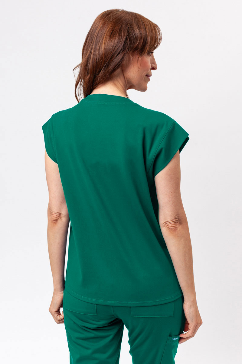Bluza medyczna damska Cherokee Achieve Crew Neck zielona-1