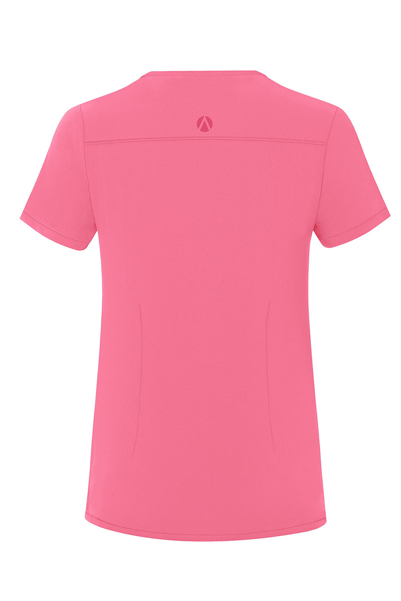 Bluza damska Adar Uniforms Notched różowa-8