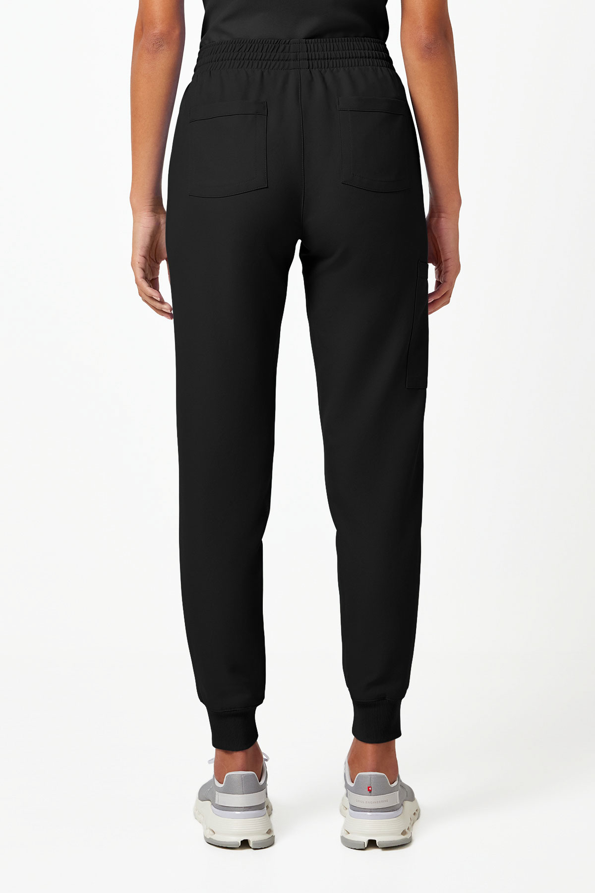 Spodnie medyczne damskie Cherokee Originals Ultra jogger czarne-2
