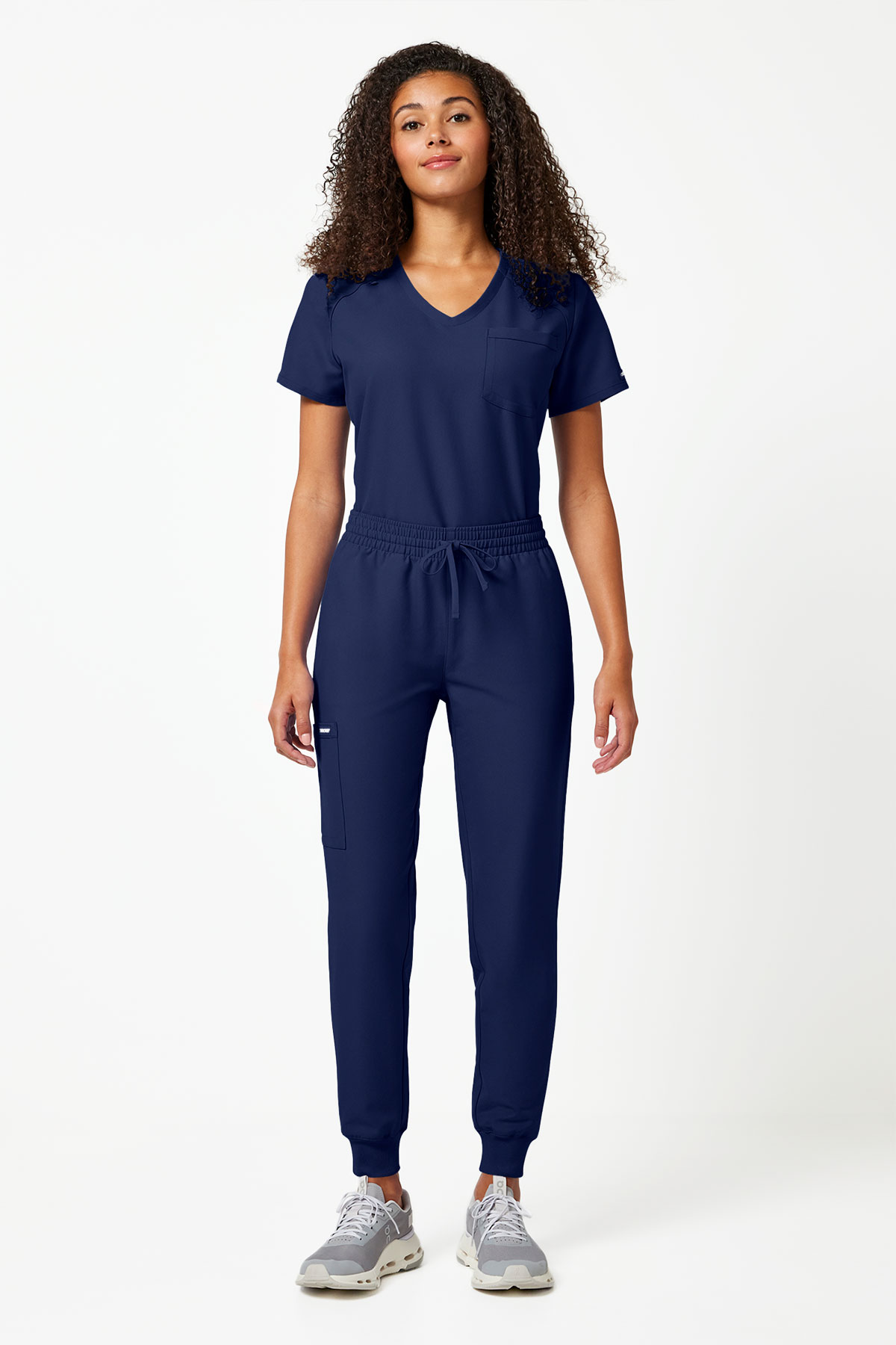 Spodnie medyczne damskie Cherokee Originals Ultra jogger ciemny granat-5