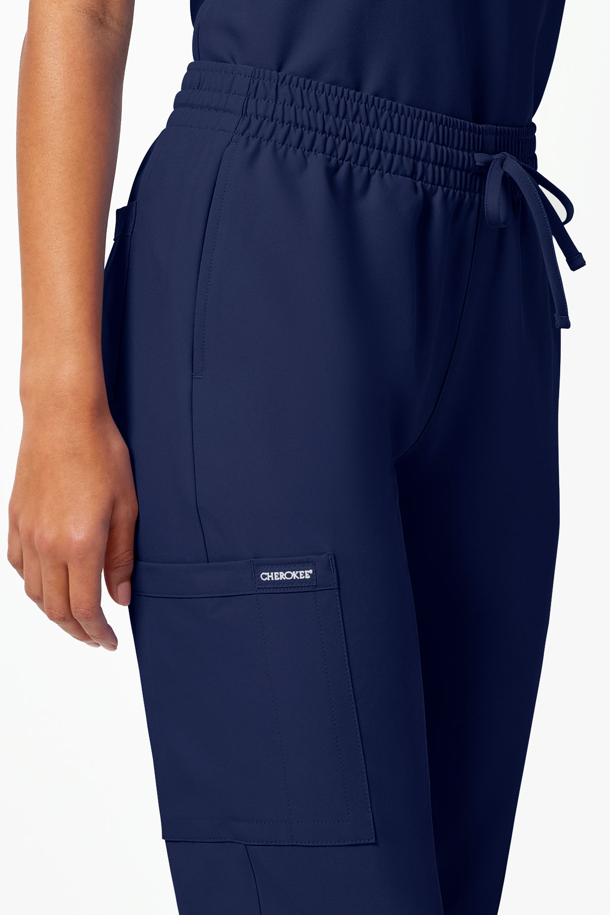 Spodnie medyczne damskie Cherokee Originals Ultra jogger ciemny granat-2
