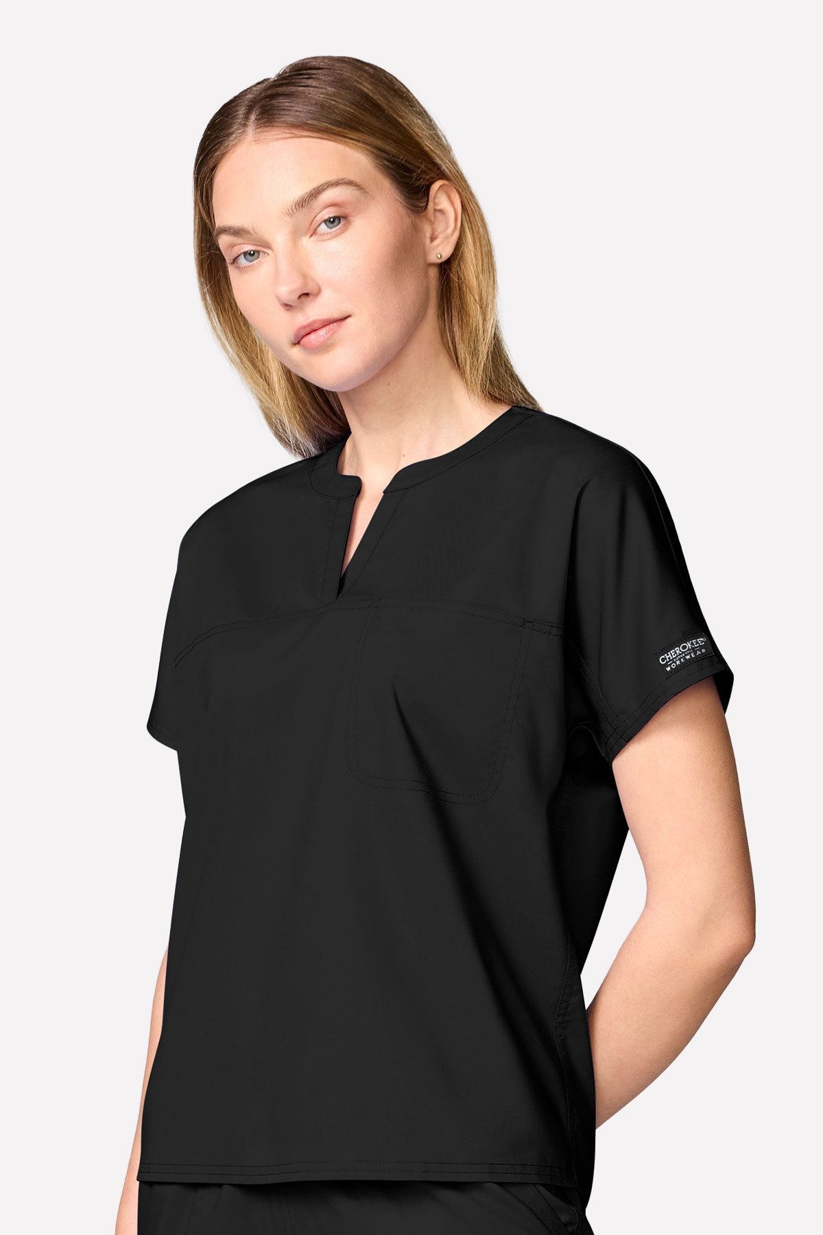Komplet medyczny damski Cherokee Revolution Collar czarny-4