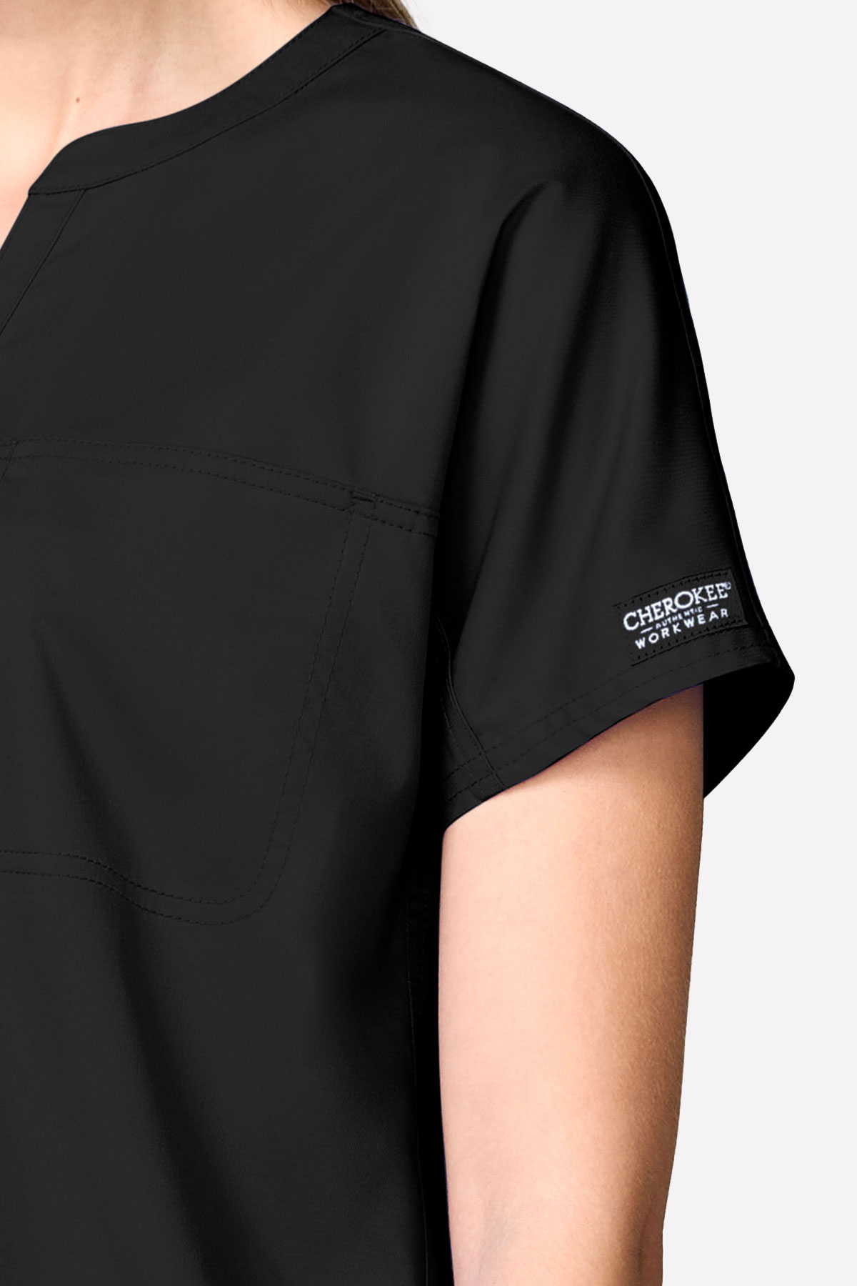 Komplet medyczny damski Cherokee Revolution Collar czarny-7