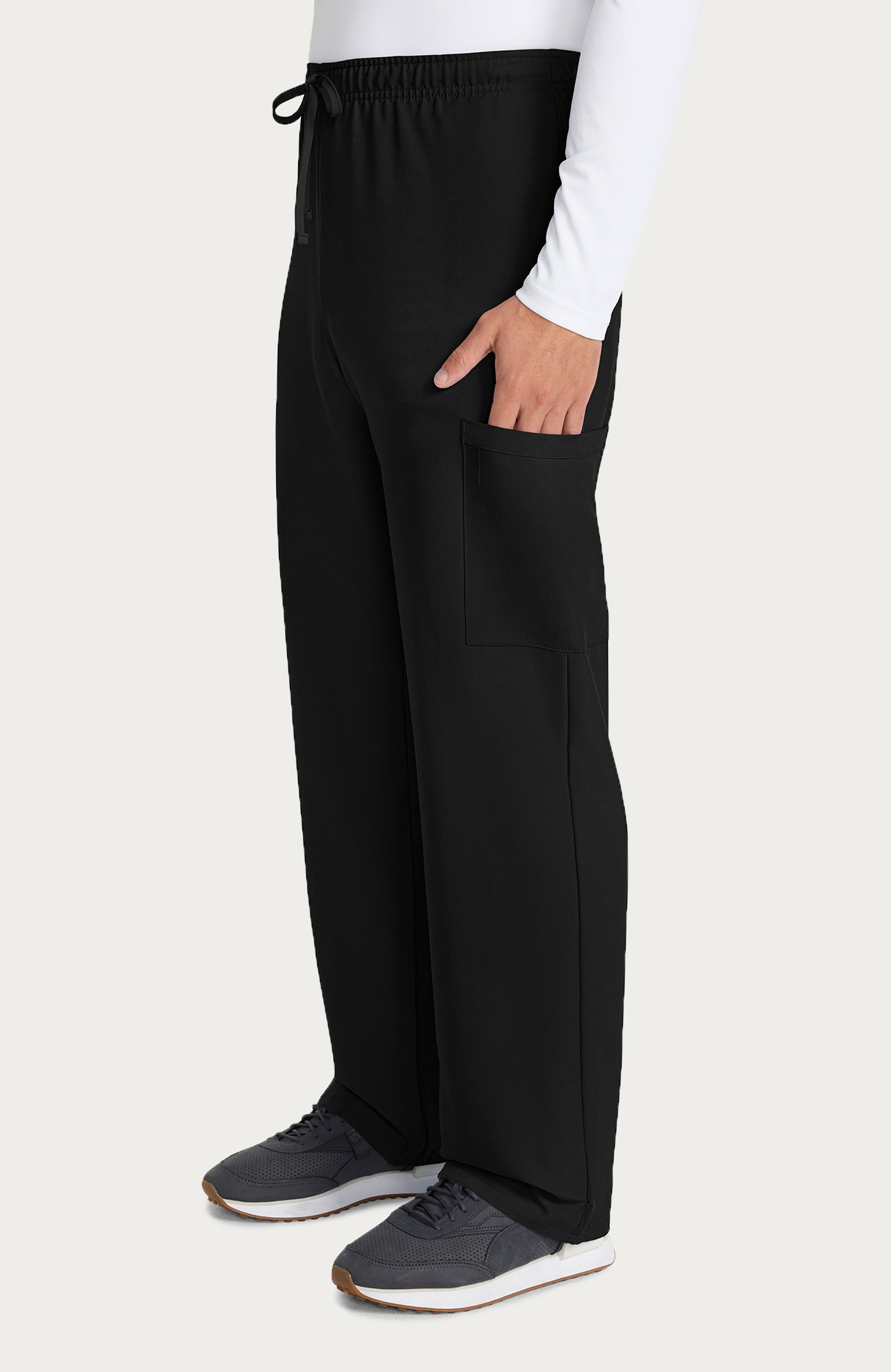 Spodnie medyczne męskie Cherokee Ultra Cargo czarne-3