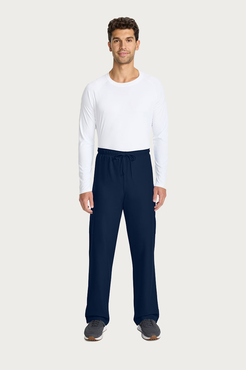 Spodnie medyczne męskie Cherokee Ultra Cargo ciemny granat-5