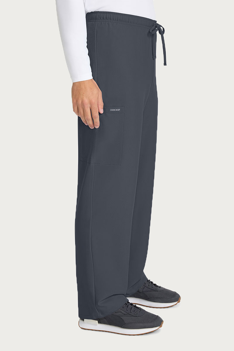 Spodnie medyczne męskie Cherokee Ultra Cargo szare-2