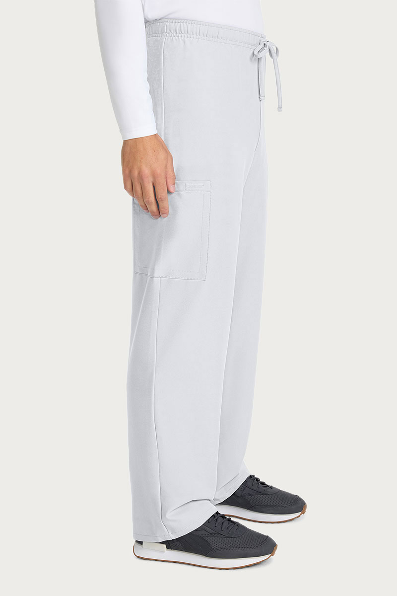 Spodnie medyczne męskie Cherokee Ultra Cargo białe-2