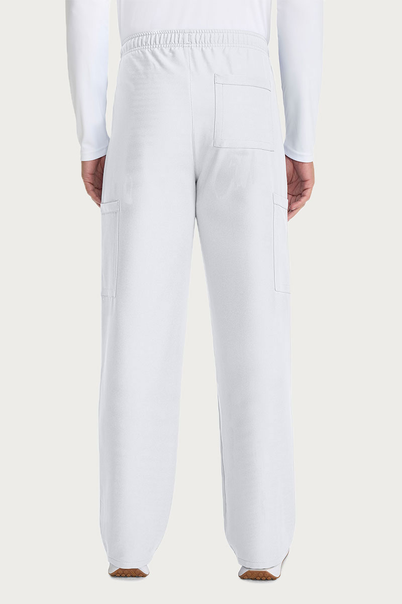 Spodnie medyczne męskie Cherokee Ultra Cargo białe-1