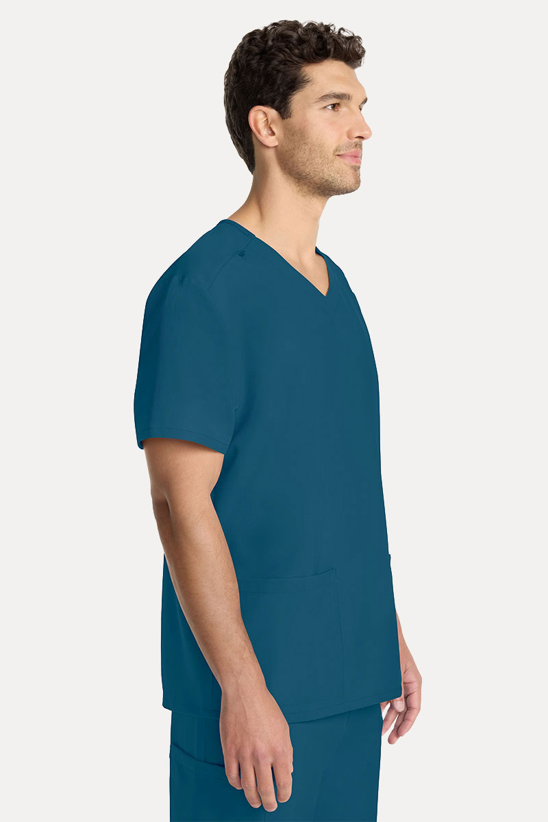 Bluza medyczna męska Cherokee Ultra V-neck Men karaibska-2
