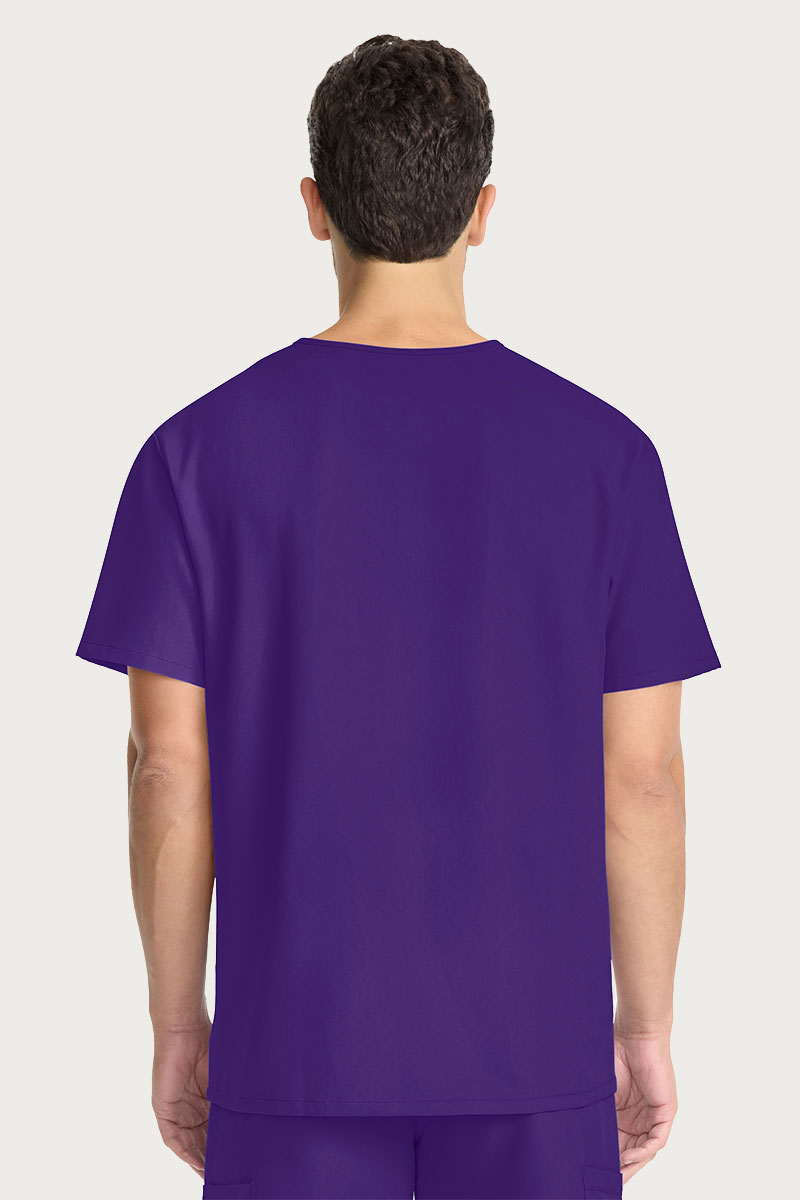 Bluza medyczna męska Cherokee Ultra V-neck Men fioletowa-1