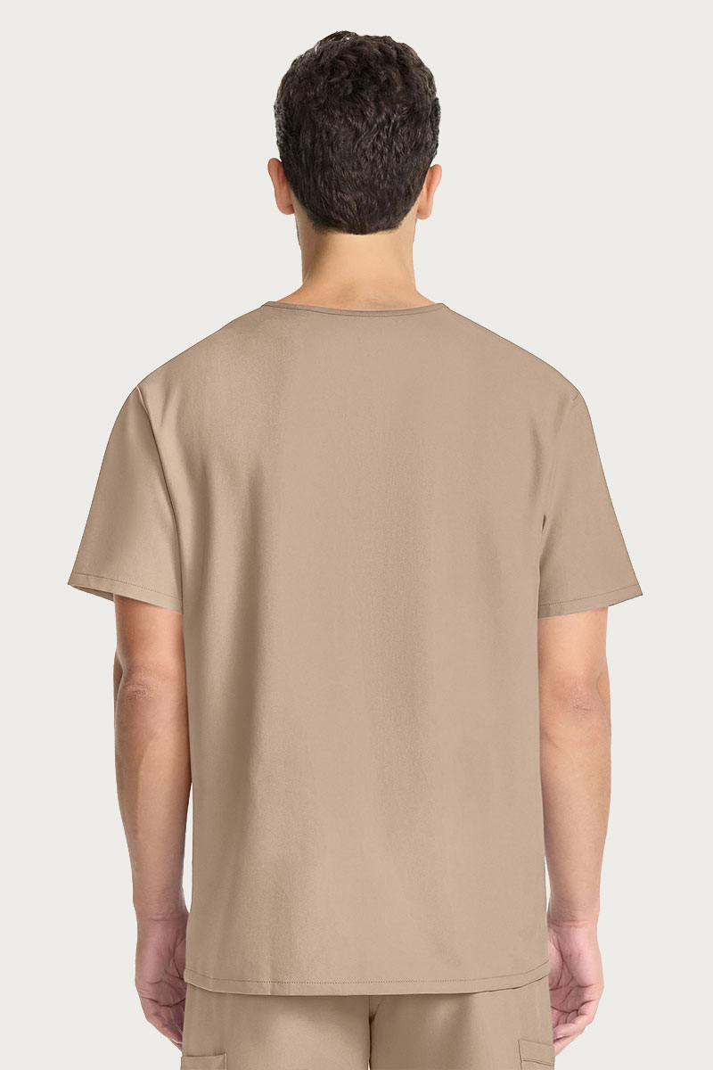 Bluza medyczna męska Cherokee Ultra V-neck Men beżowa-1