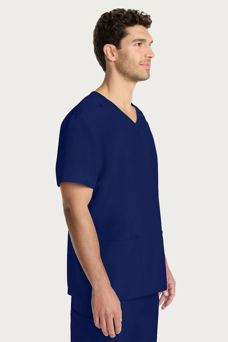 Bluza medyczna męska Cherokee Ultra V-neck Men ciemny granat-2