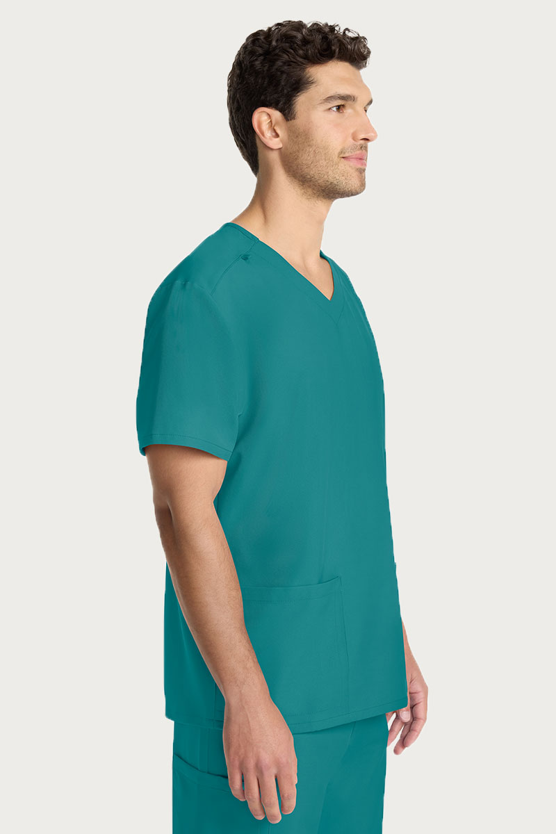 Bluza medyczna męska Cherokee Ultra V-neck Men morska-2