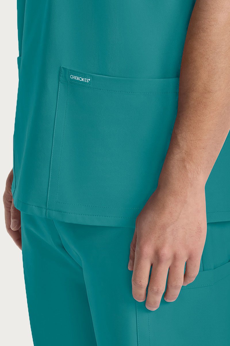 Bluza medyczna męska Cherokee Ultra V-neck Men morska-4