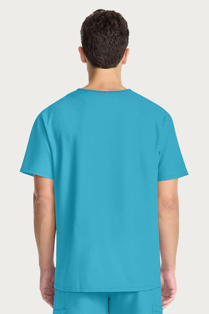 Bluza medyczna męska Cherokee Ultra V-neck Men turkusowa-1
