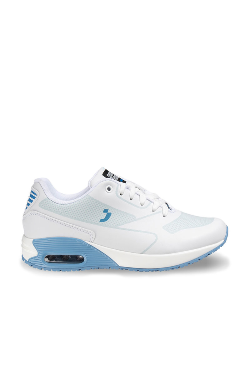 Obuwie medyczne damskie Safety Jogger Ela biało-niebieskie-2