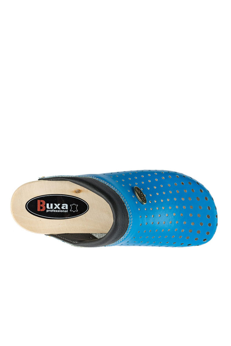 Obuwie medyczne Buxa Supercomfort FPU11 niebieskie 2-1